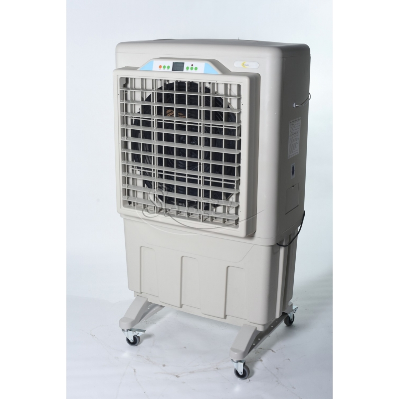 Охладитель-увлажнитель воздуха испарительный мобильный SABIEL MB70H, с автоподачей воды, гигростатом или термостатом