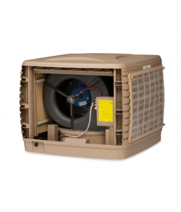 Охладитель-увлажнитель воздуха испарительный SABIEL D180CL с нижней подачей, центробежным вентилятором, LED пультом, гигростатом